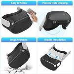 Compatible with Quest 2 Accessories, for Quest 2 Head Strap, for Quest 2 case,VR Face Cover, VR Shell Cover, Controller Grips Cover, Protective Joystick Cover,VR Lens Cover Protector for Quest 2
