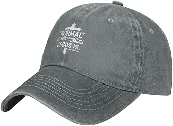 Jesus Is Hat - Christian Baseball Cap for Men & Women, Faith Hat