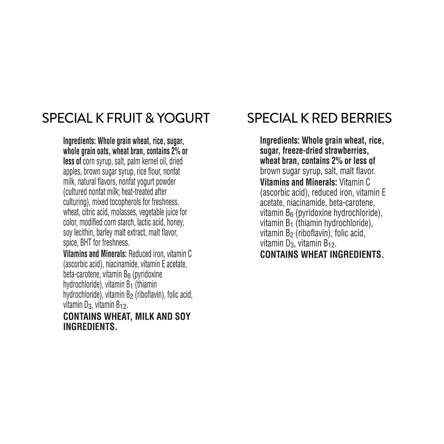 Kellogg’s Special K Breakfast Cereal, Family Breakfast, Fiber Cereal, Family Size, Variety Pack (3 Boxes)