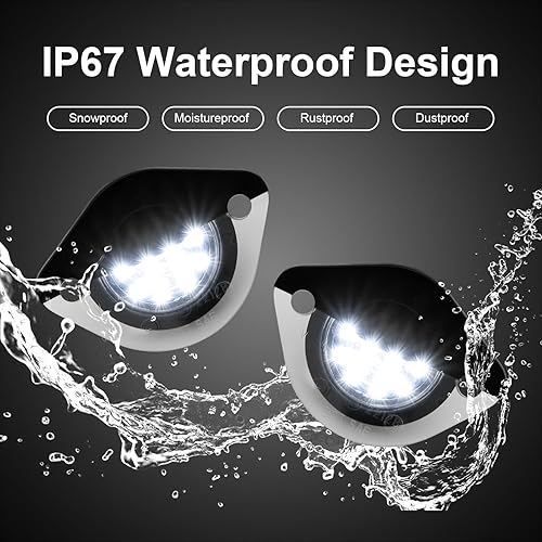 Miniatura 7 de litzland Conjunto de 2 luces LED para placa de matrícula compatible con Ford Mustang 1994 1995 1996 1997 1998 1999 2000 2001 2002 2003 2004 Canbus