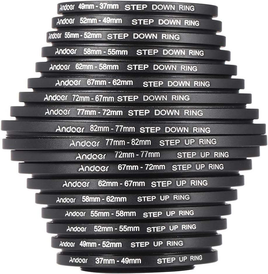 18pcs Camera Lens Filter