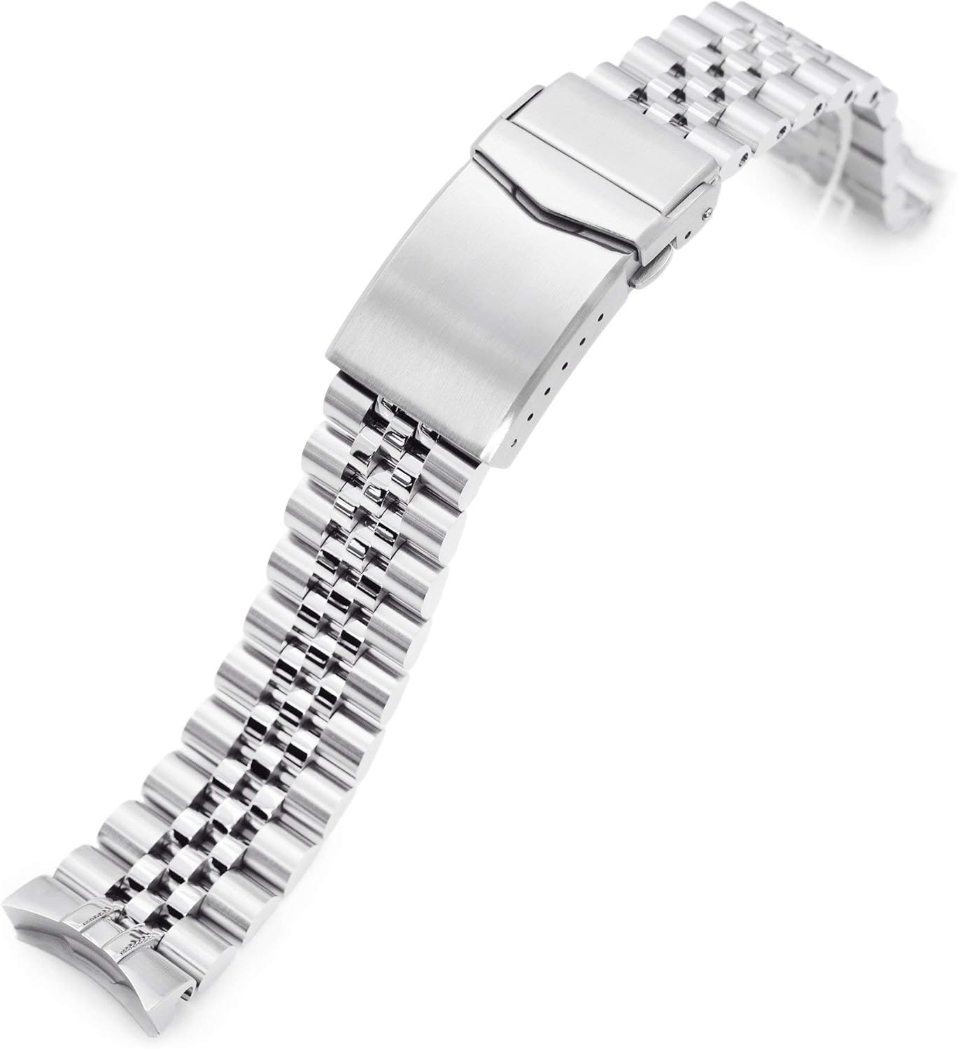 MiLTAT 20mm Super-JUB Watch Band compatible with Seiko 5 Sports 40mm SRPE51 SRPE53 SRPE55