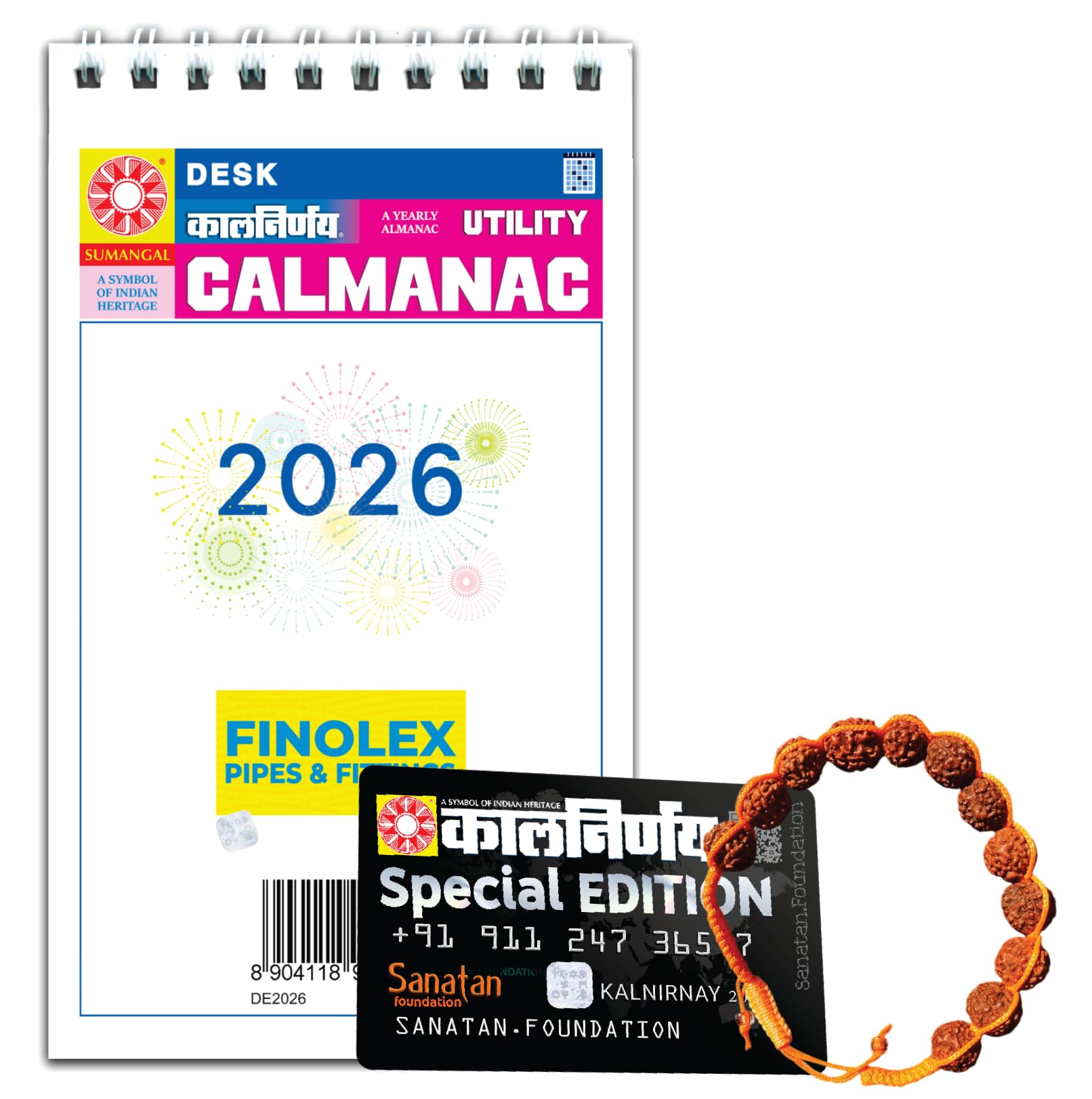 Kalnirnay English Desk Calendar 2026 Kalnirnay English Desktop Periodical 2026– Premium Edition Calendar कालनिर्णय टेबल टॉप ऑफिस कॅलेंडर With 𝗦𝗮𝗻𝗮𝘁𝗮𝗻.𝗙𝗼𝘂𝗻𝗱𝗮𝘁𝗶𝗼𝗻™ gift-image-36
