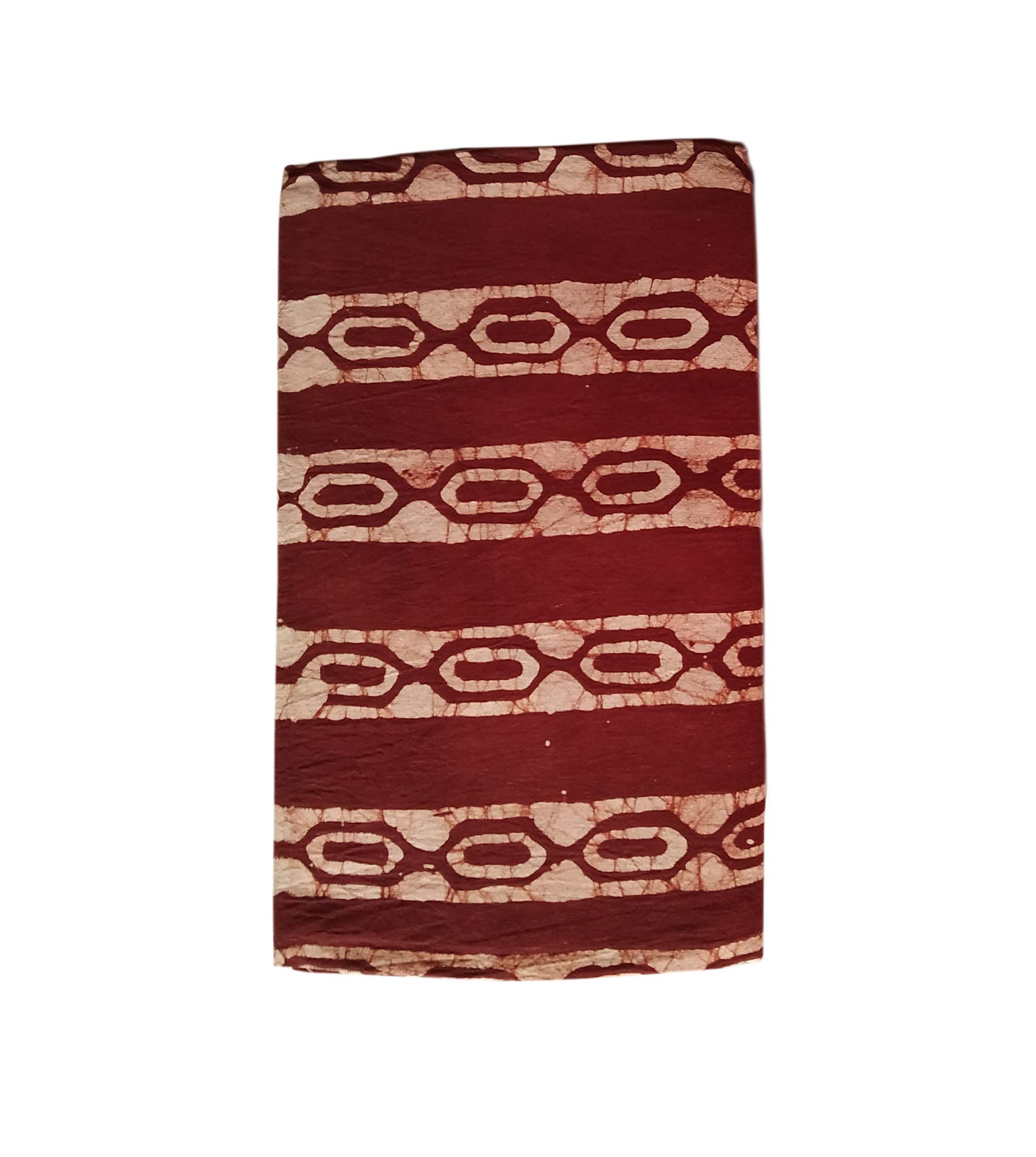 priyanshi Pure Cotton Hand Block Print Batik Handloom Lungis for Men Set of 1 (2.25 mtr) Brown-picture-15