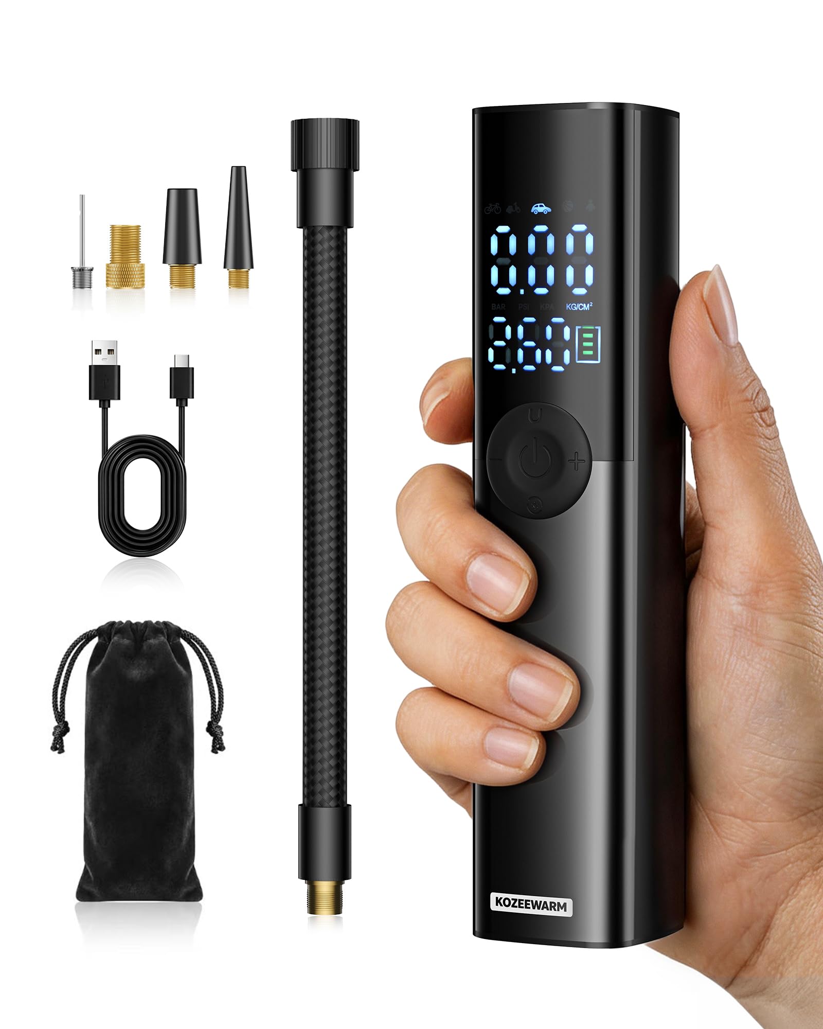 Portable Tire Inflator - Car, Bike & More -10