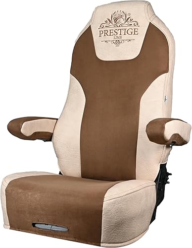 ALFA-WAYS Kenworth T680, T880, W990 Cubierta y reposabrazos Fundas Prestige-Line Beige