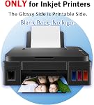 Koala Premium Photo Paper 8.5x11 inch High Glossy Heavyweight 66lb for inkjet printer 50 Sheets
