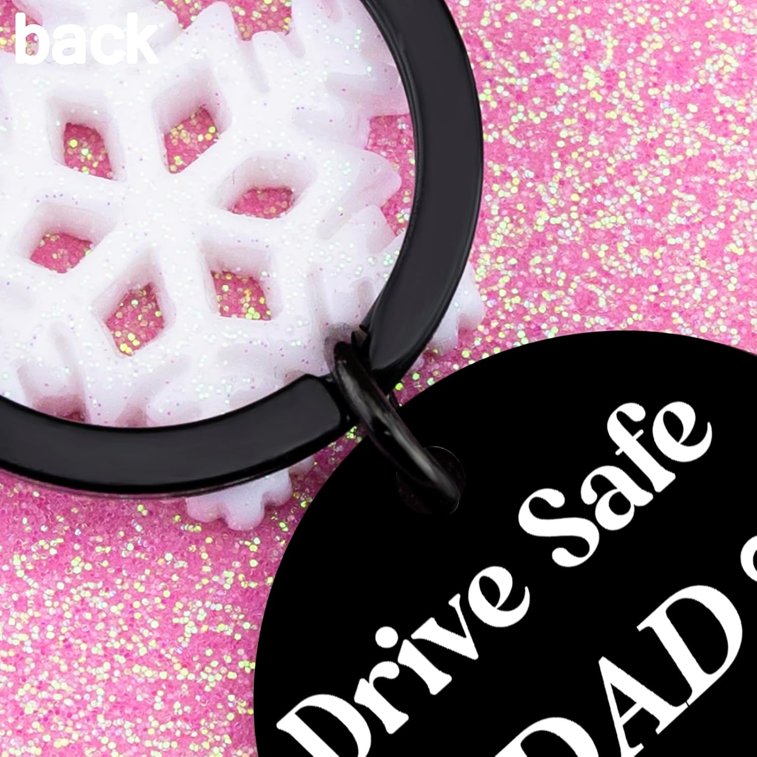 Valentine Gifts for Dad Drive Safe Keychain for Dad Gifts From Daughter - Image 5