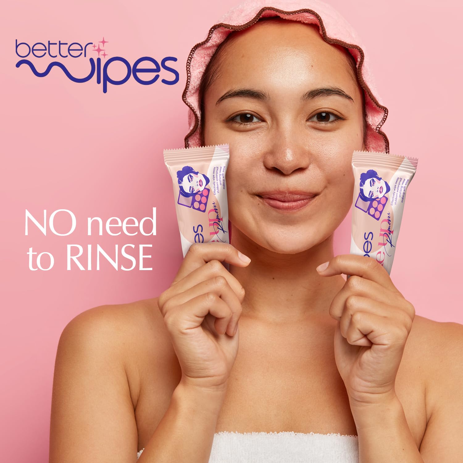 Makeup Remover Wipes - Extra Thick, Alcohol-Free Makeup Wipes for Face | Removes Waterproof Makeup, Dirt, Oil | Hypoallergenic, Individually Wrap Face Clean Wipes | Travel Size | 25 Wipes