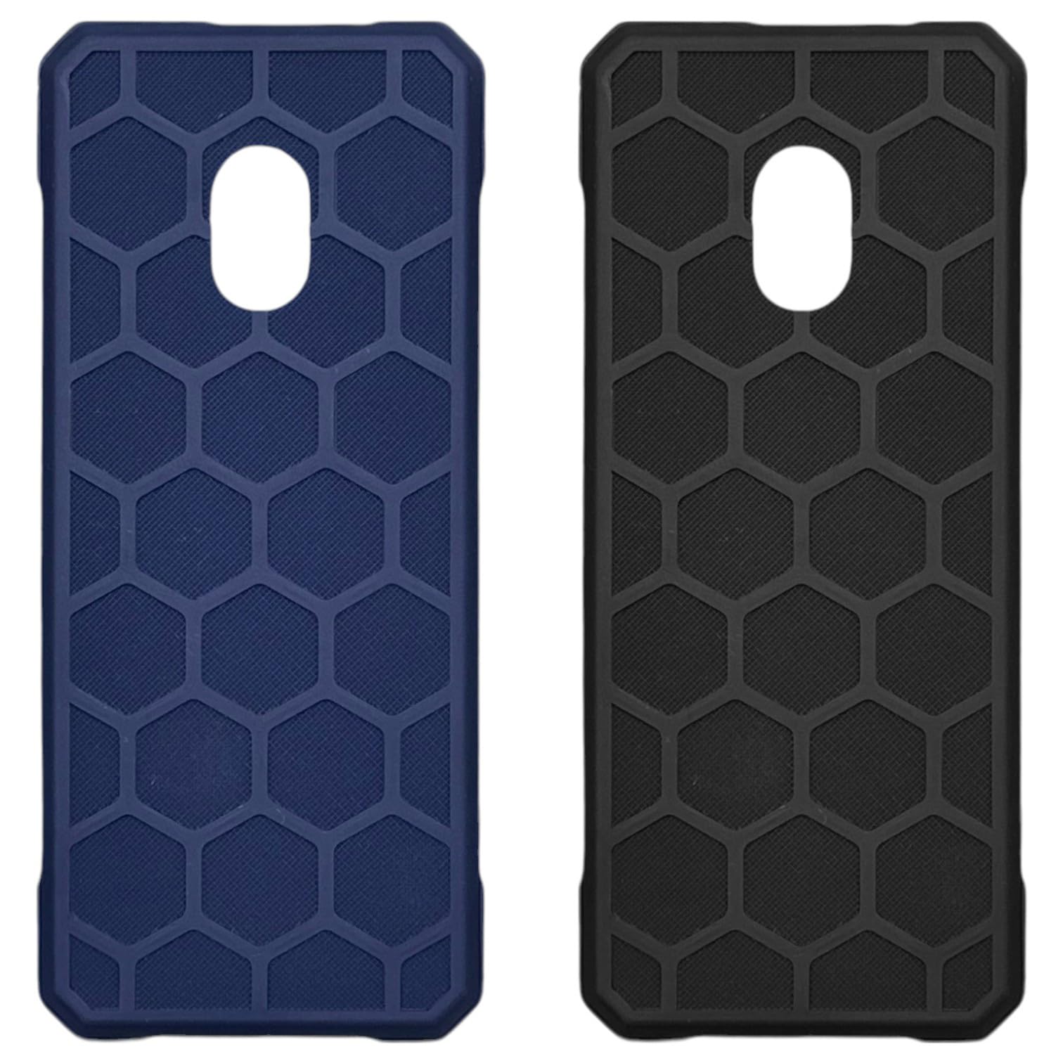 ZAOMA Back Case TPU Cover Compatible for Nokia 235 4G 2024 DS-Model NO. : TA-1616 Rugged Case (Pack of 2) (NK2354G_RUGBLK), Black — Amazon image 5