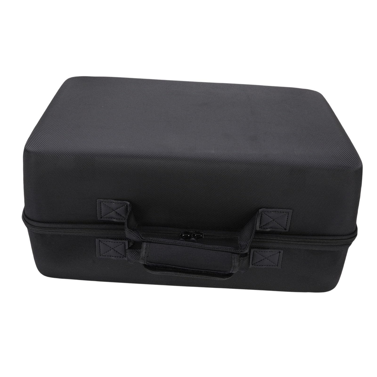 Acouto Funda de Transporte Rígida para Consola Controlador de Gran Capacidad Bolsa Protectora de Viaje para Auriculares Base Vertical Cables USB Gris Con Funda Elástica Desi Consola Rígida (#12)