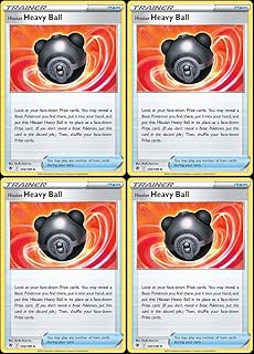 Hisuian Heavy Ball 146/189 - Pokemon Astral Radiance Trainer Card Lot - x4 - Playset