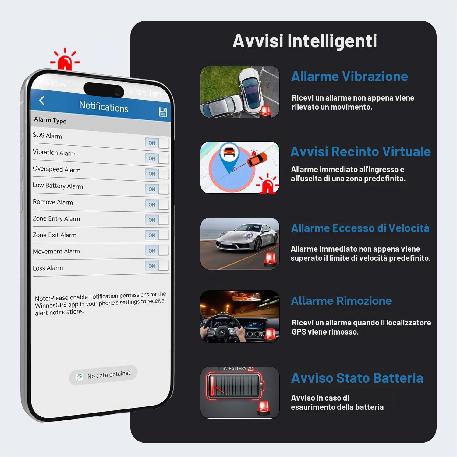 TKMARS Localizzatore GPS Auto Senza Abbonamento Tracker GPS Magnetico con Batteria 5000mAh, Standby 90 Giorni, Impermeabile IP65 Antifurto per Veicoli, Camion, Moto, Barca ，App Gratuita