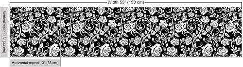 Miniatura 773 de Ambesonne The Yard - Tela de hibisco de flores tropicales en tonos de la vida real, tela decorativa para tapicería, cestas de almacenamiento