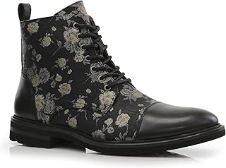 Brooke MPX806061 Grey Woolen and Leather Lace-up Fashion Chukka Boots with Zipper Closure