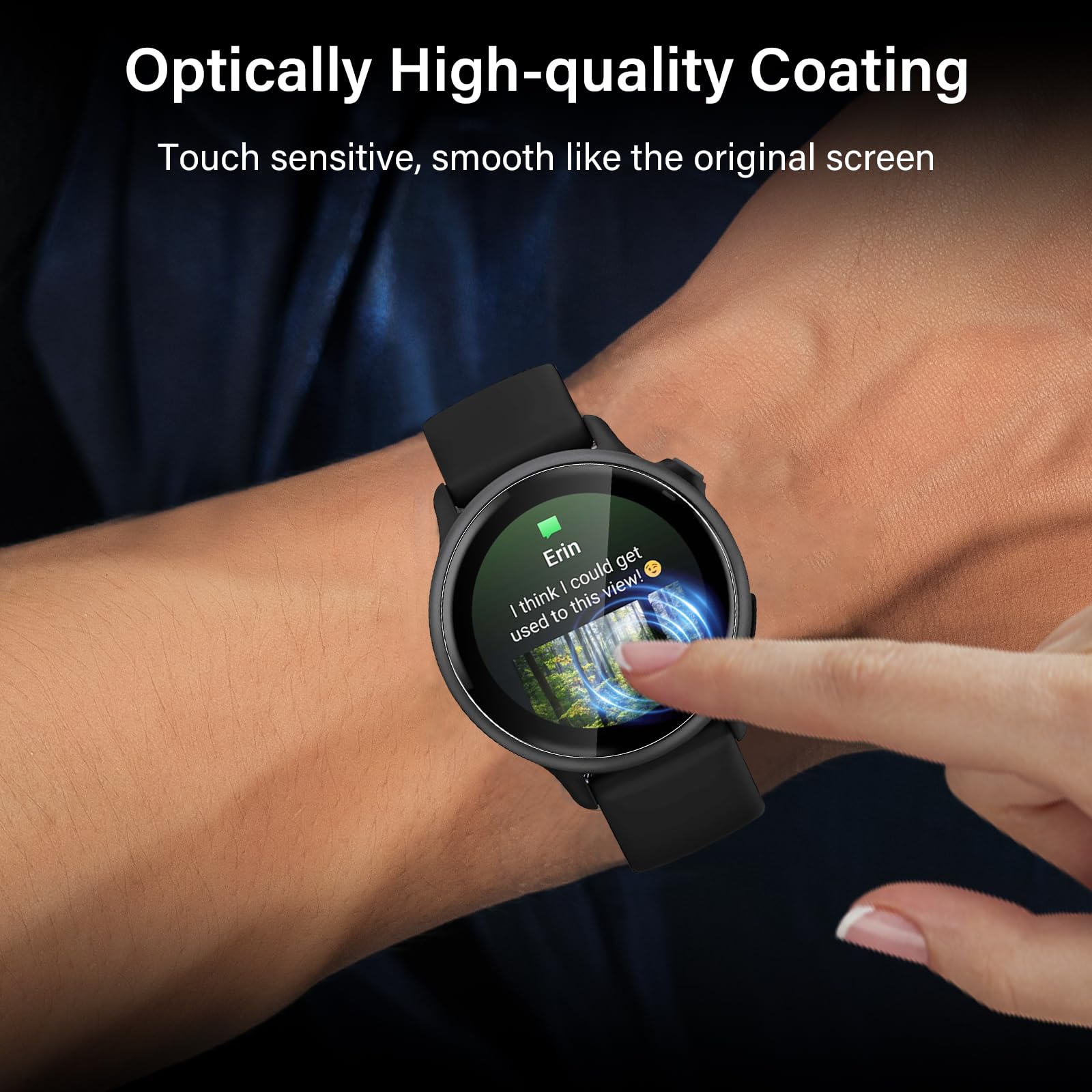 6x Displayschutzfolie Für Garmin Vivoactive 4 – Kratzfeste, Oleophobe Schutzfolie