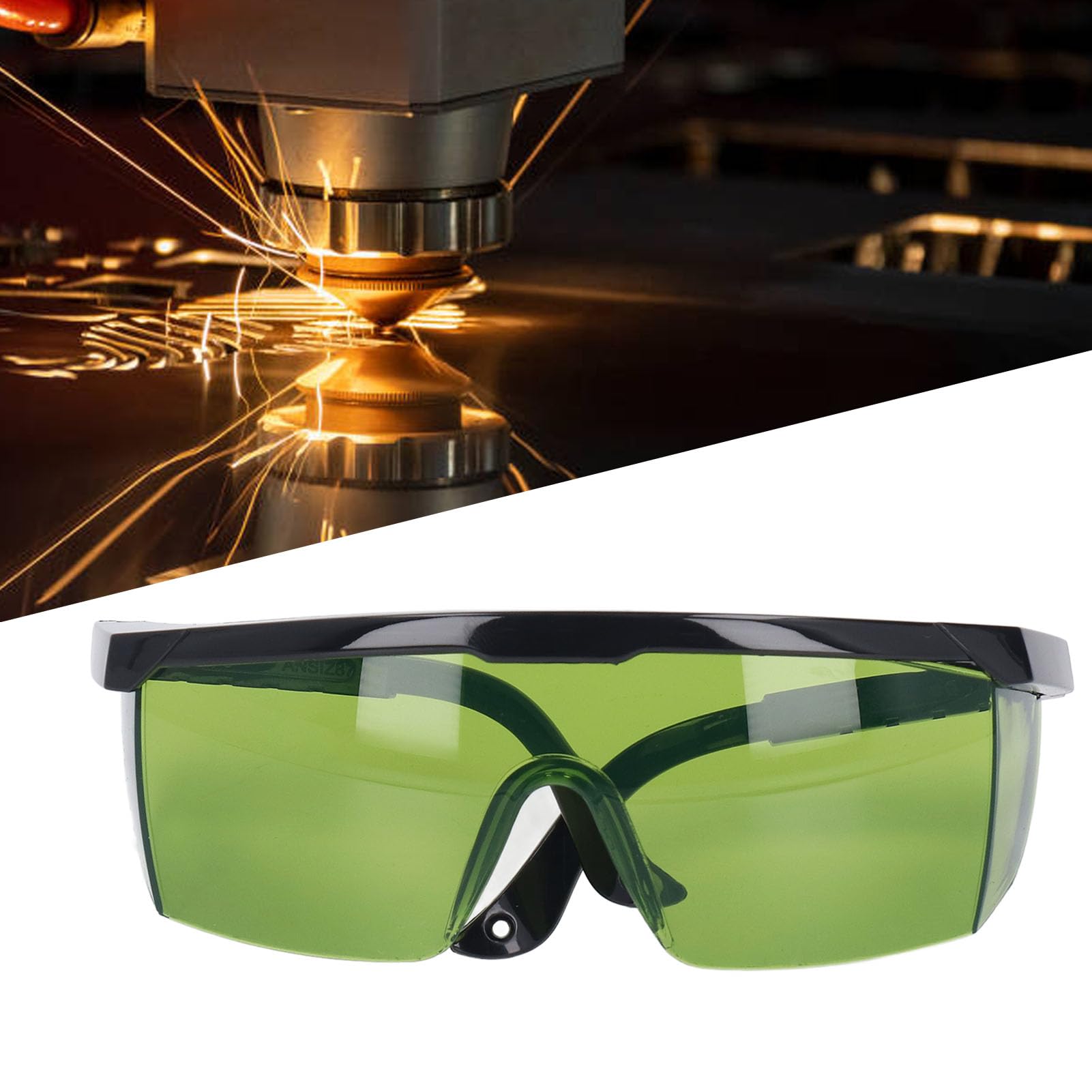Gafas de Protección Láser 740-1100nm, Seguridad Ocular para 755nm, 808nm, 908nm, 1064nm - Ideales para Manualidades y Trabajos de Precisión, Ligeros y Cómodos