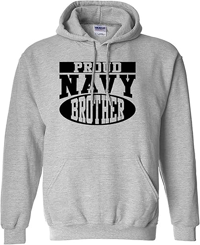 Miniatura 5 de zerogravitee Sudadera con capucha Proud Navy Brother, marino