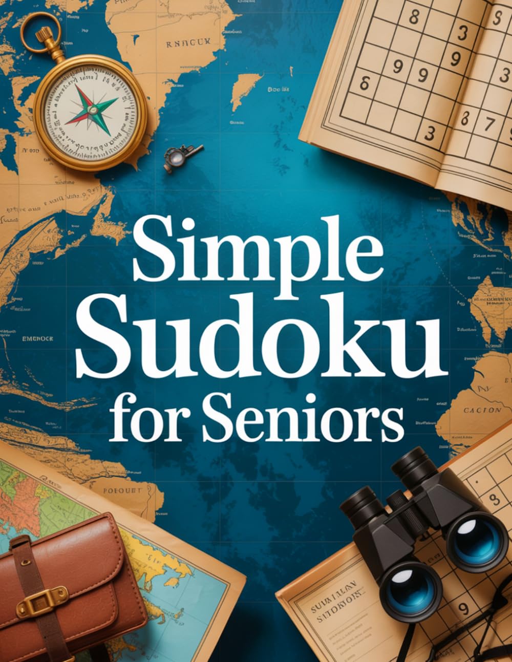 Simple Sudoku for Seniors: Cozy Number Challenge Book for Mature Adults