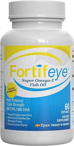 Miniatura 2 de Fortifeye - Paquete de protección contra la luz azul y salud cardíaca | Aceite de pescado Fortifeye Super Omega 60 ct y Fortifeye Focus 30ct