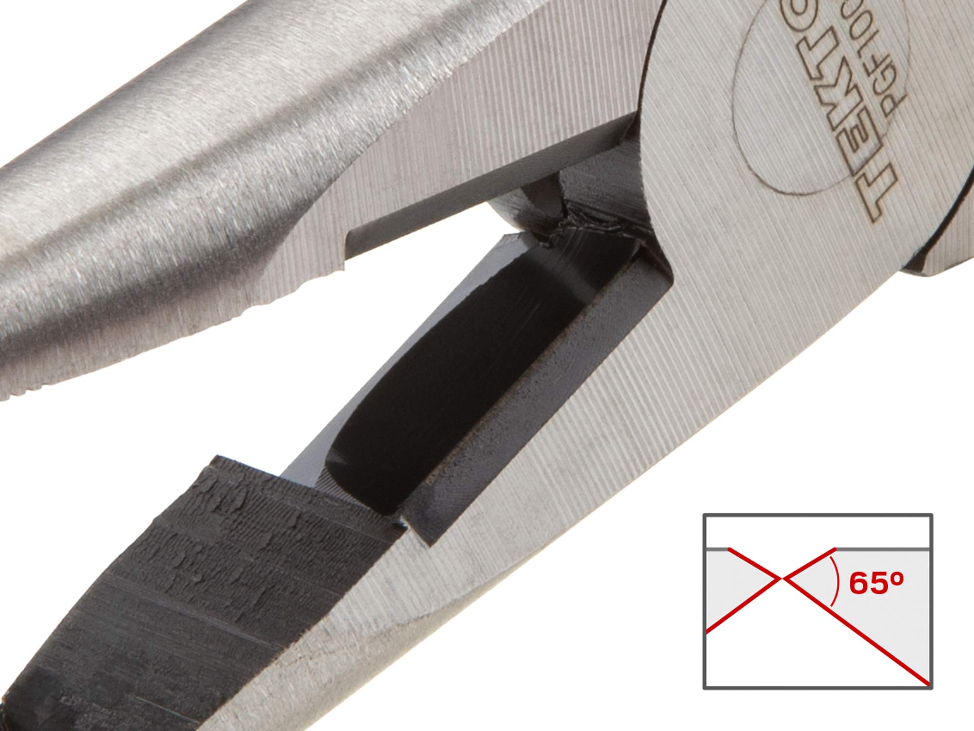 TEKTON Szczypce z długim nosem 20 cm | PGF10008