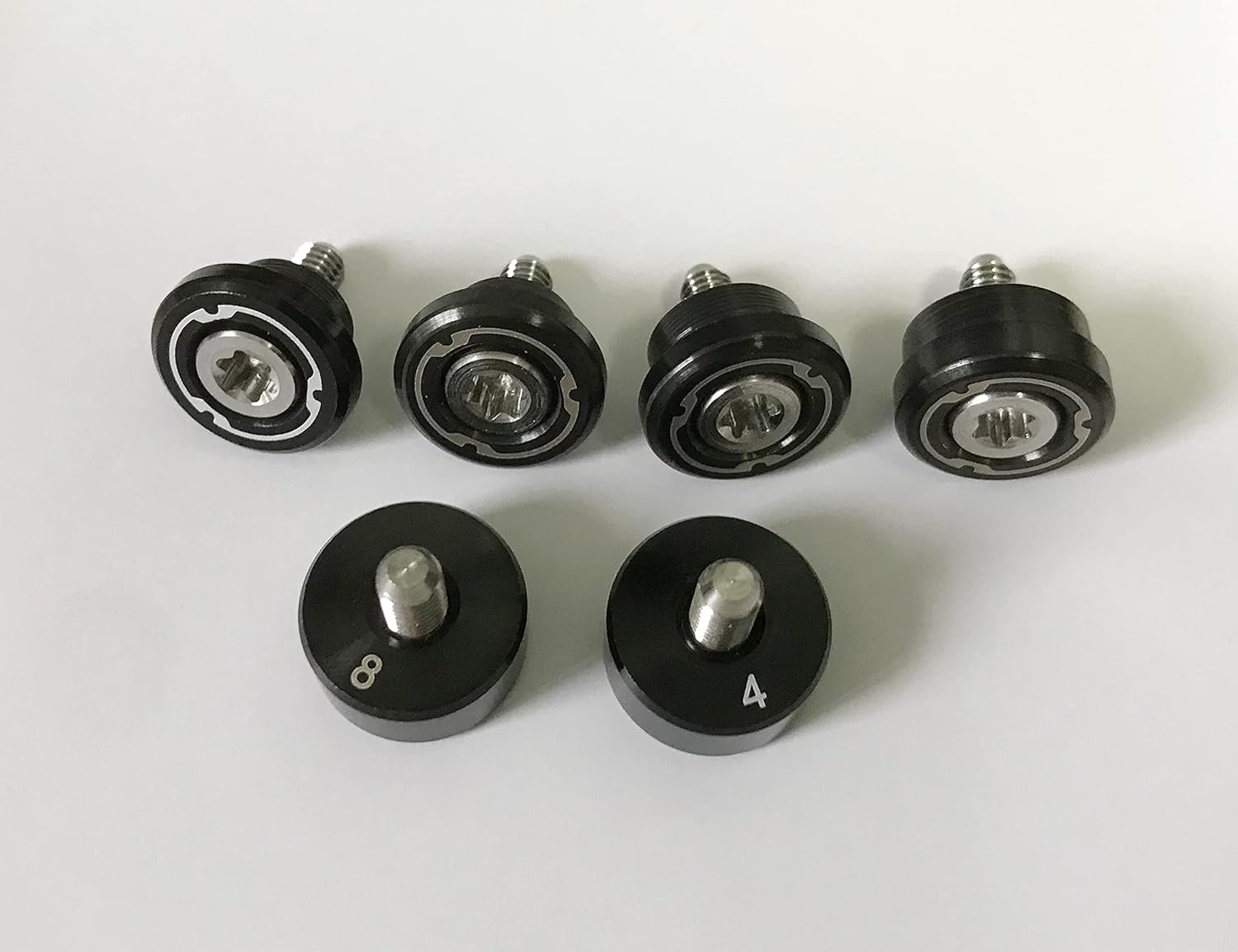 Dree 5-Piece Golf Weight Screw Fit for Taylormade Stealth, Stealth Plus Driver, Fairway Wood, Hybrid (2g, 4g, 5g, 7g, 8g) - Black, Ambidextrous, Regular Flex