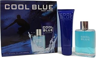 Cool Blue 2pc Perfume Gift Set 100 ml EDT and 130 ml luxury shower gel