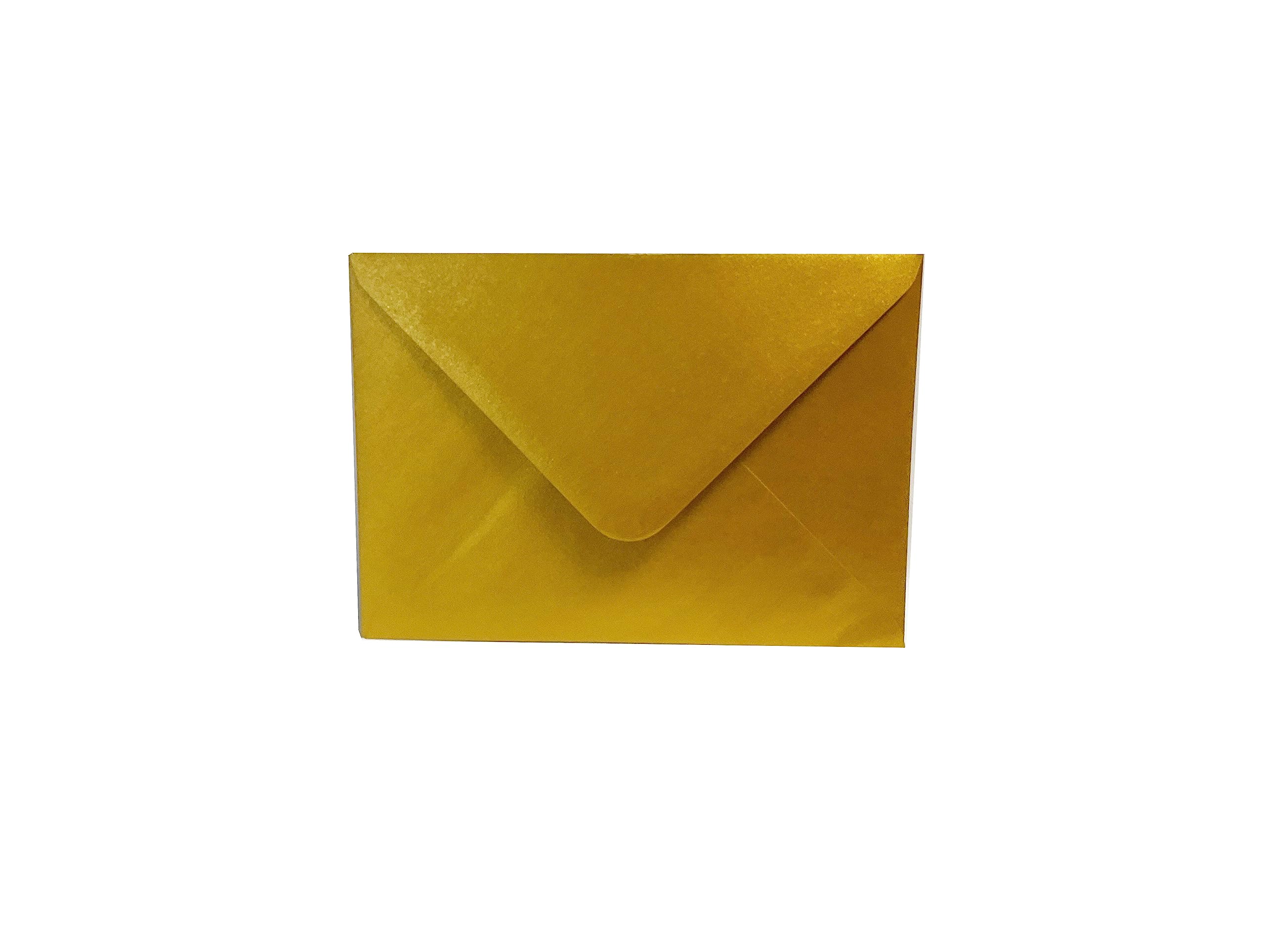 Craft UK 2396 C6 Gold Centura Pearl Envelopes (50 Pack)