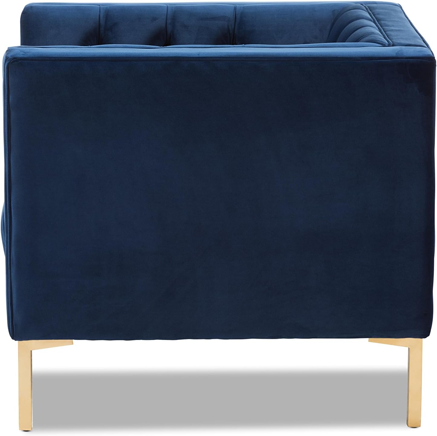 Baxton Studio Essone Chair, Blue