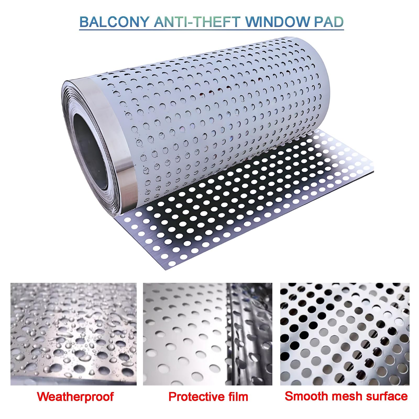 Blacha perforowana ze stali nierdzewnej, Blacha perforowana ze stali nierdzewnej 304 w wielu rozmiarach(W55*L800cm/W21.6*L314.9in)