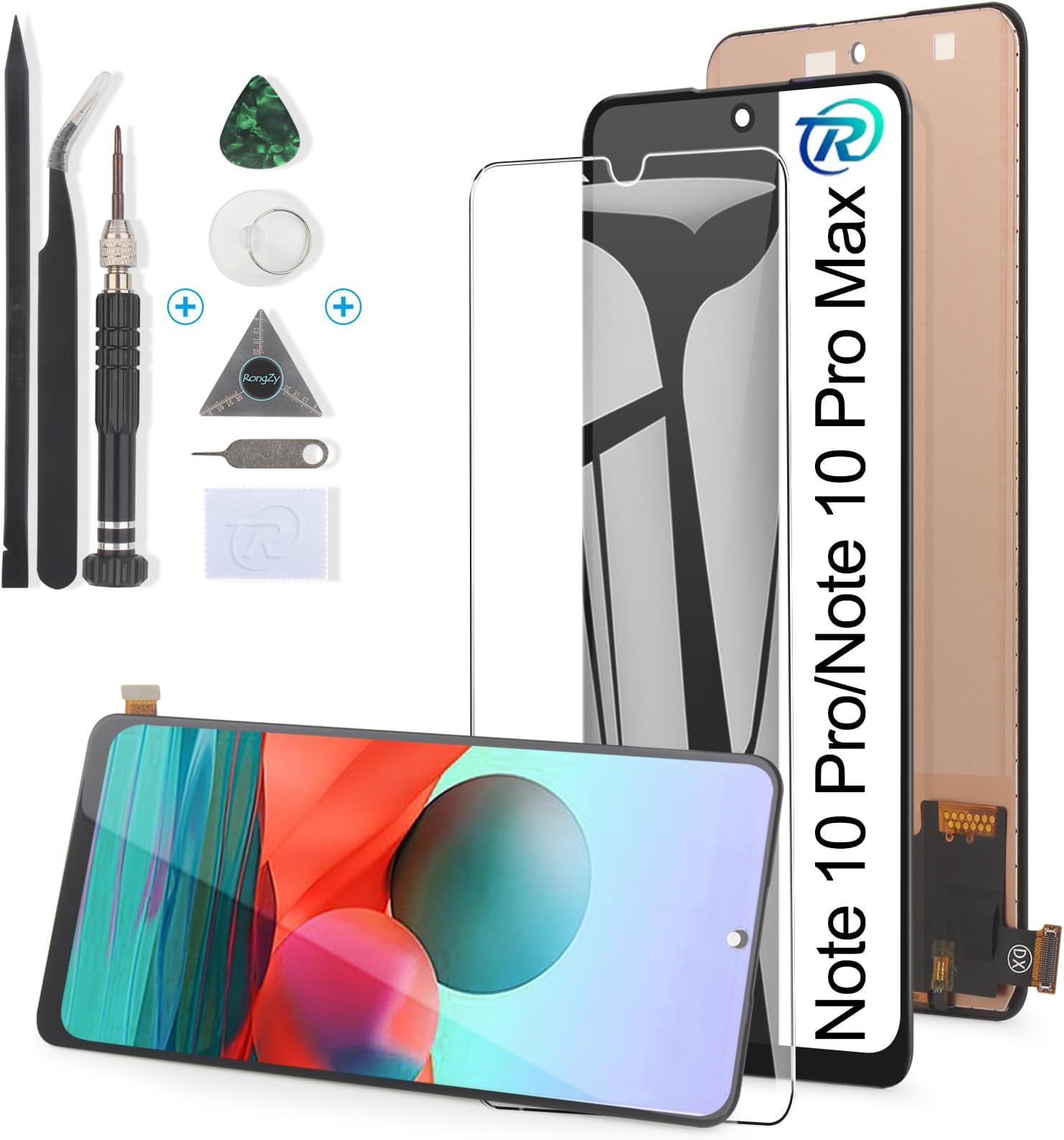 RongZy Display für Xiaomi Redmi Note 10 Pro/Note 10 Pro Max M2101K6G