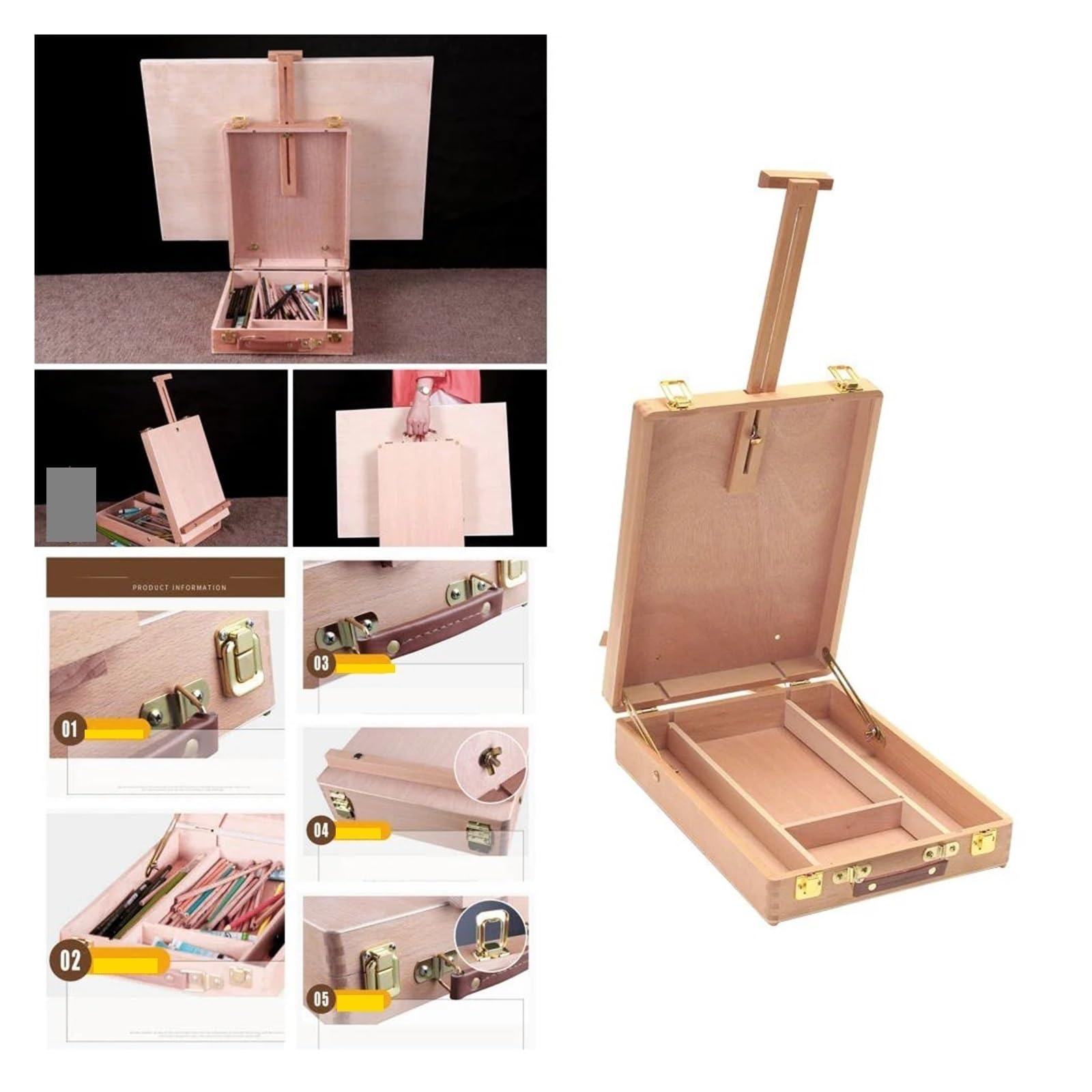 Boîte à croquis Pour Ranger Les Crayons Et Les Outils