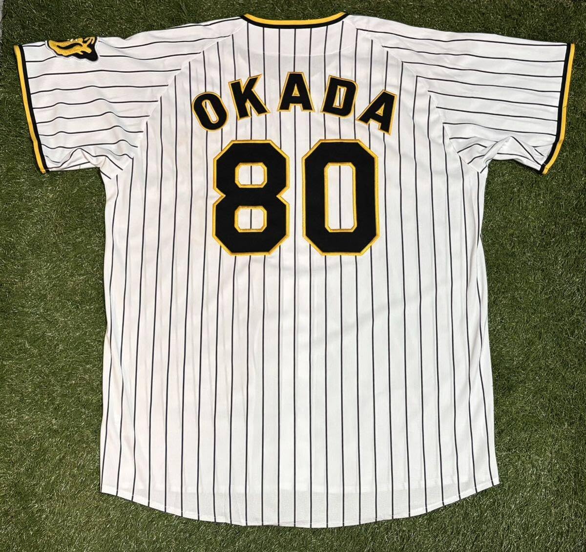 Amazon.co.jp: 岡田彰布 阪神タイガース レプリカユニフォーム ホーム 