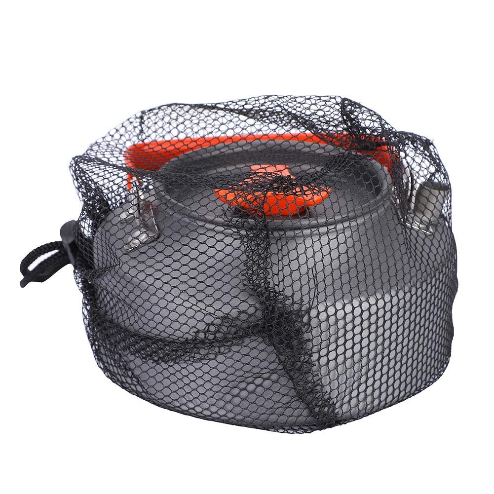 Keen so 1.1L Teiera in Alluminio Teiera da Campeggio sul Fuoco Stufa Top Teiera Bollitore caffè Teiera per Campeggio Escursionismo Cucina