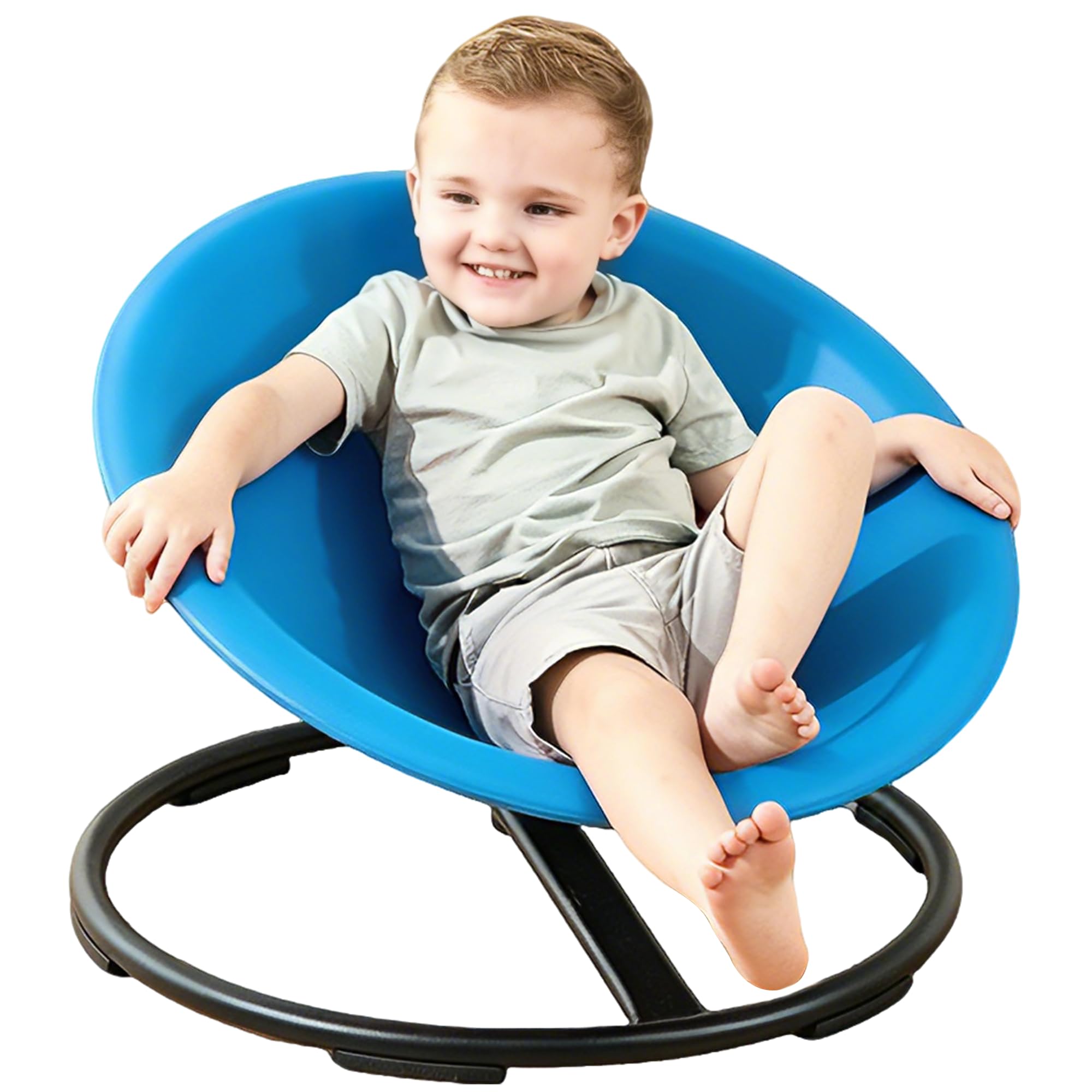 Antibacterial Spinning Chair for Autistic Kids & Adults, Sensory Toys | Extra Large Sensory Swivel Seat, Autism Sensory Products, Gift for Autism & ADHD, Sit and Spin Improves Coordination