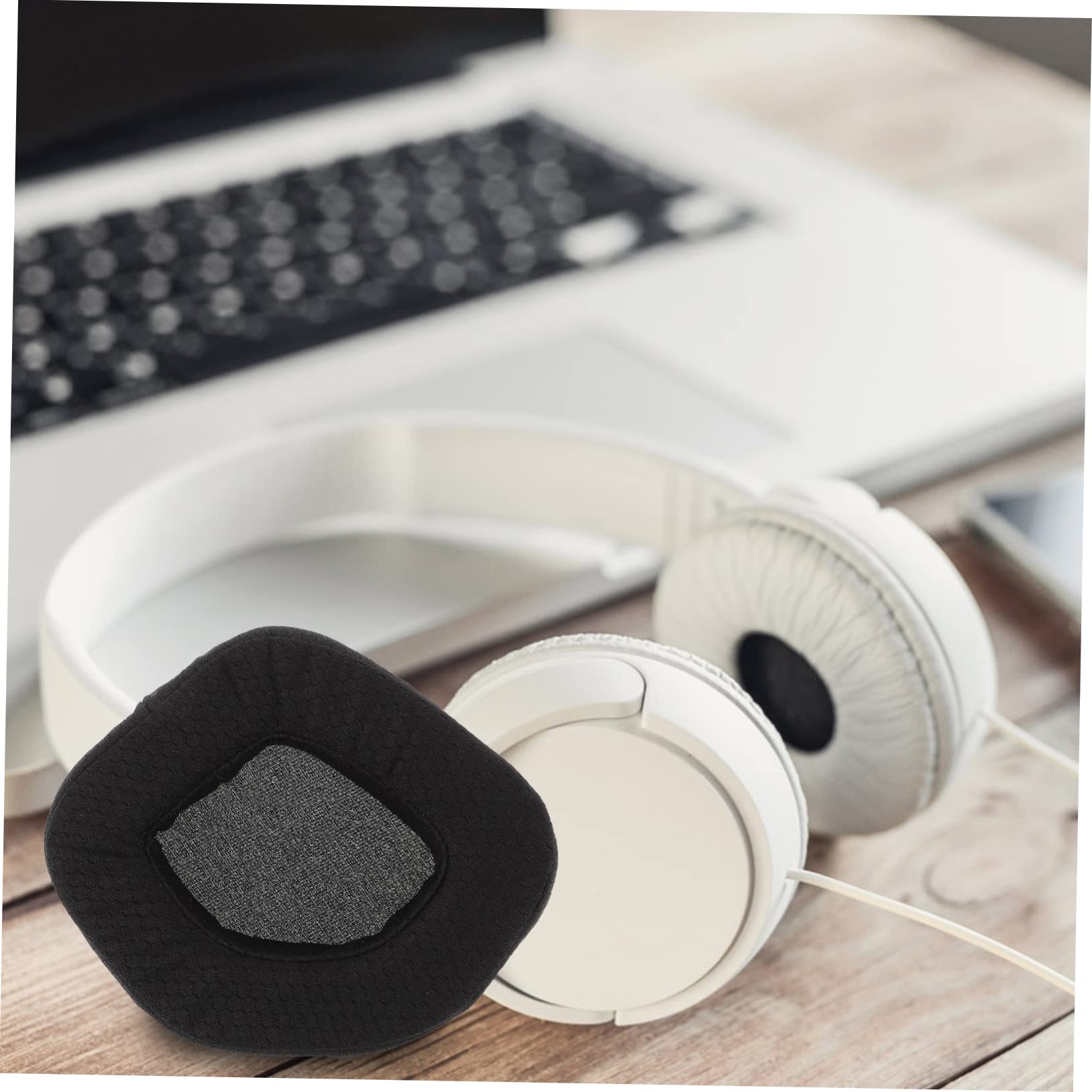 DOITOOL 4 Almohadillas De Repuesto para Auriculares con Reducción De Ruido De Malla para Auriculares Cómodas Fundas para Juegos.