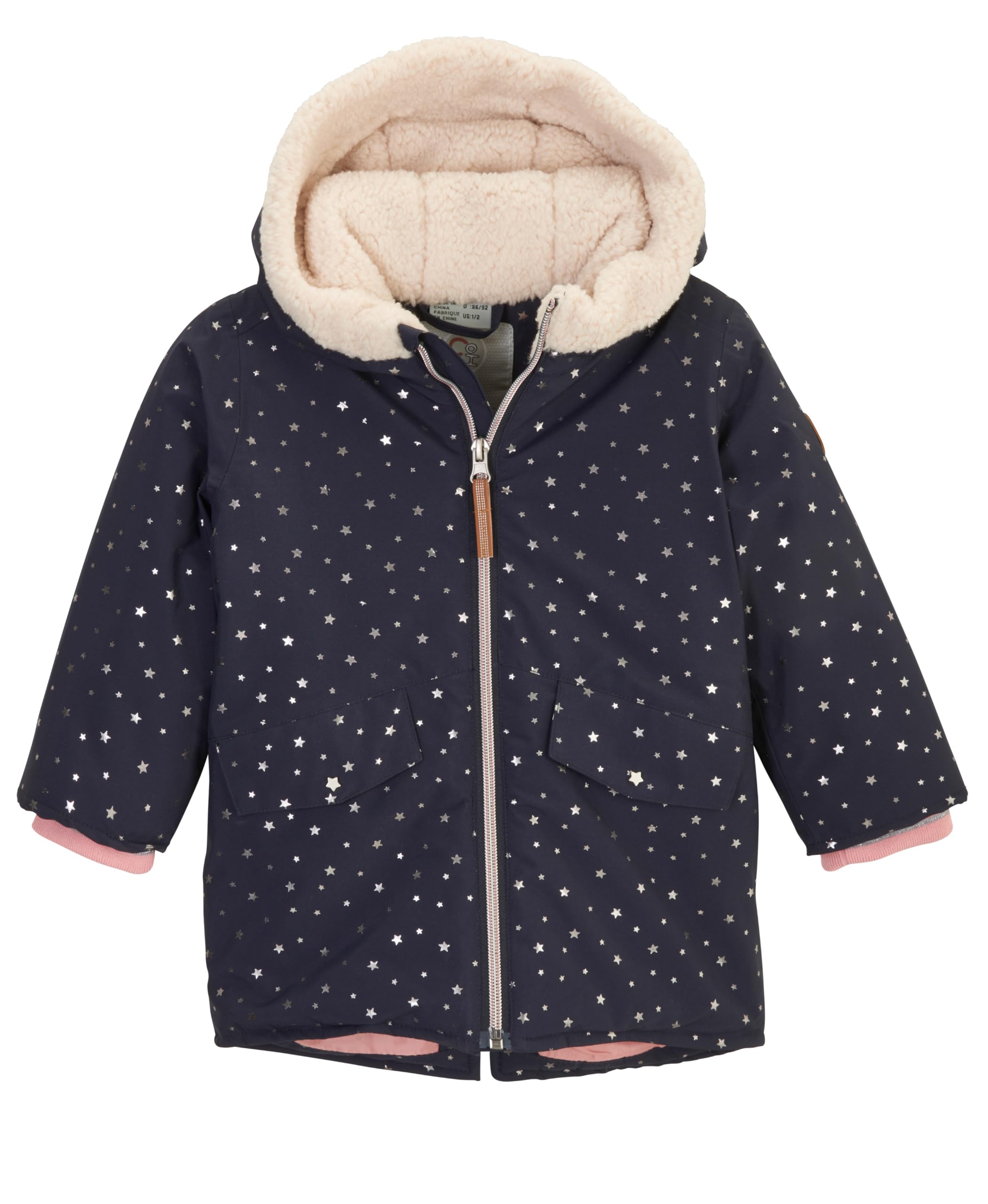 first instinct by killtec Unisex Baby Fiow 14 Mns Prk Funktionsparka/Winterjacke mit Kapuze
