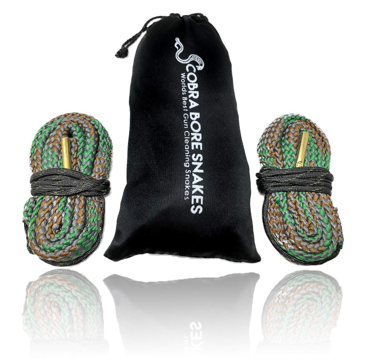 Cobra 40 Caliber Bore Cleaning Snake from Bore Snakes Compatible with Glock Ruger Smith and