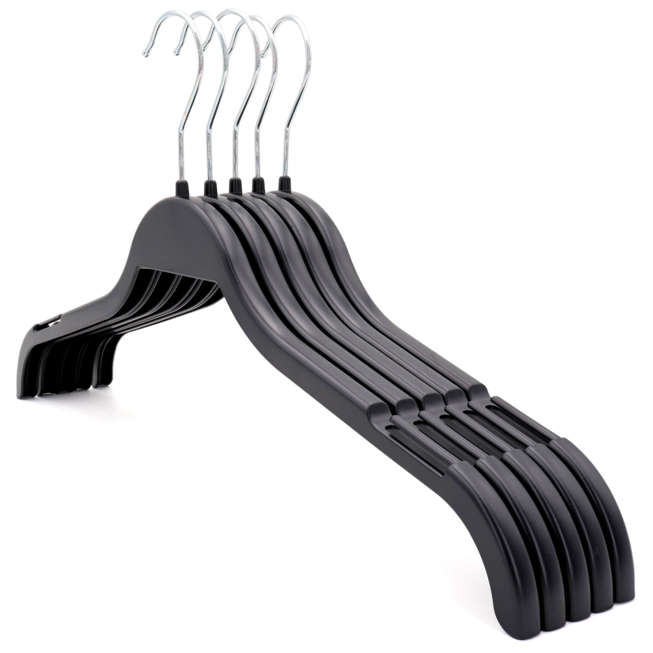The Hanger Store 20 Pack Premium Mens Plastic Coat Hangers