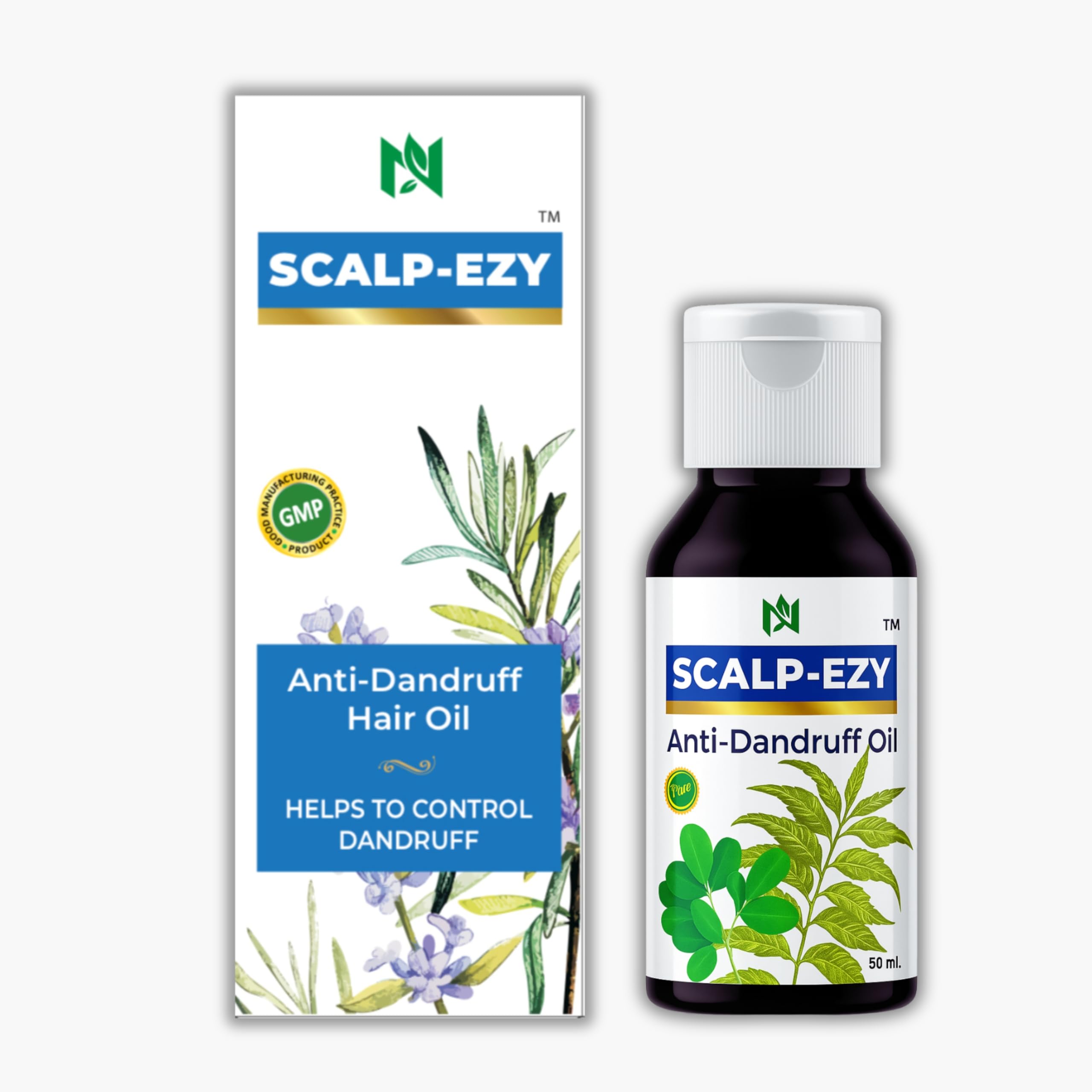Scalp-Ezy Anti-Dandruff Hair Oil, 100% Herbal, Controls Itchy Scalp and Flaking-image-20