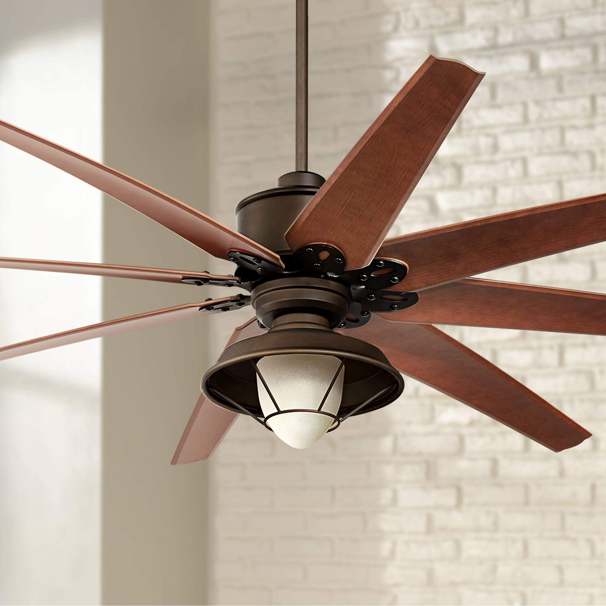 Buy Casa Vieja 72" Predator Indoor Outdoor Ceiling Fan with Light LED