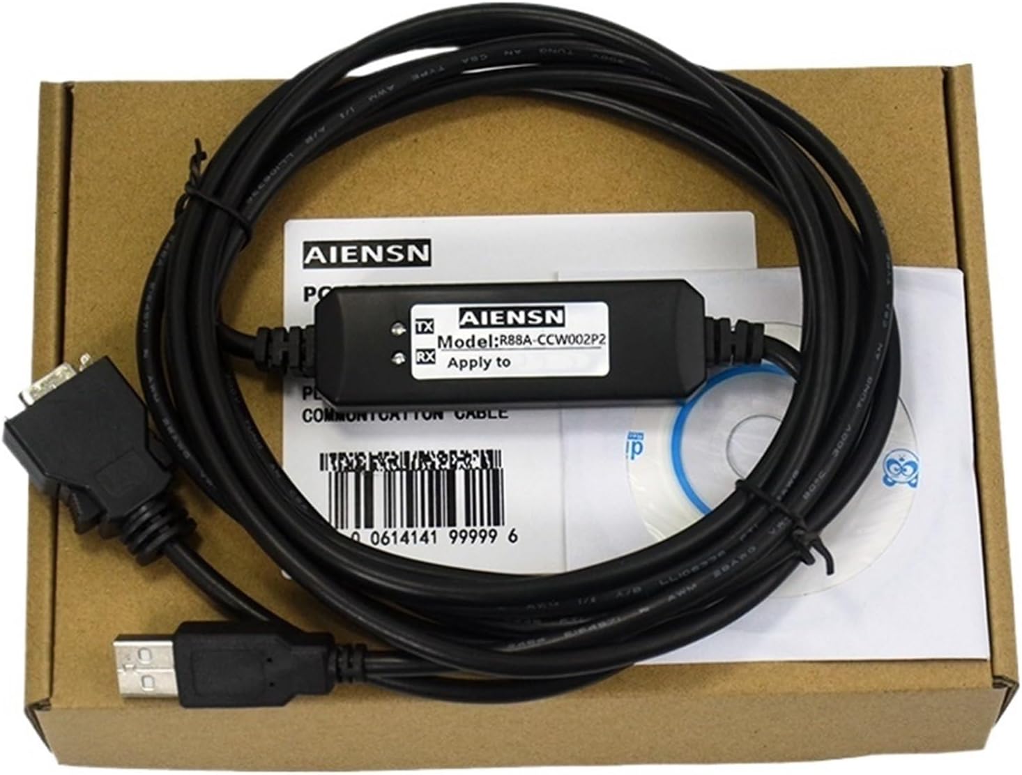 Compatible with R88A-CCW002P2 Servo Drive Download Cable Debugging Cable