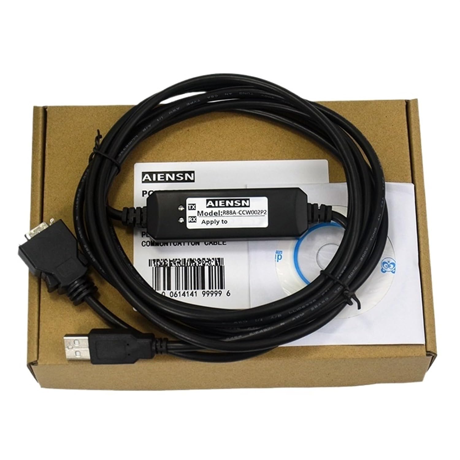Compatible with R88A-CCW002P2 Servo Drive Download Cable Debugging Cable