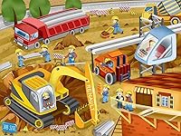 Vista 27 de LELEMON Rompecabezas para niños de 4 a 6 años, paquete de 6 rompecabezas de 100 piezas para niños de 4 a 8 años en una caja de metal, rompecabezas