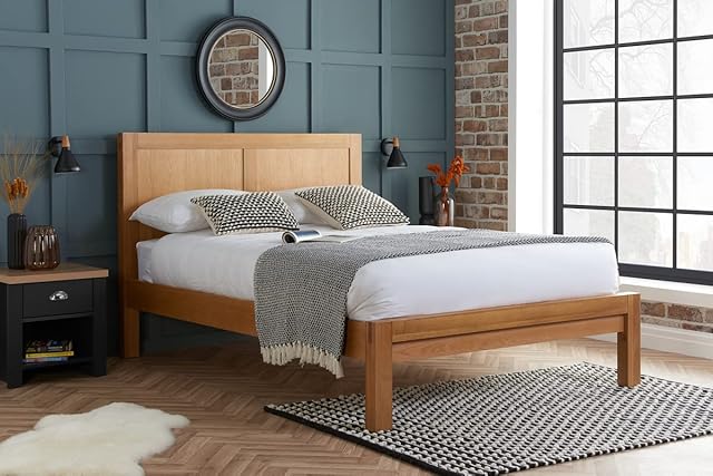 Birlea, 150cm Bellevue Bed, Oak