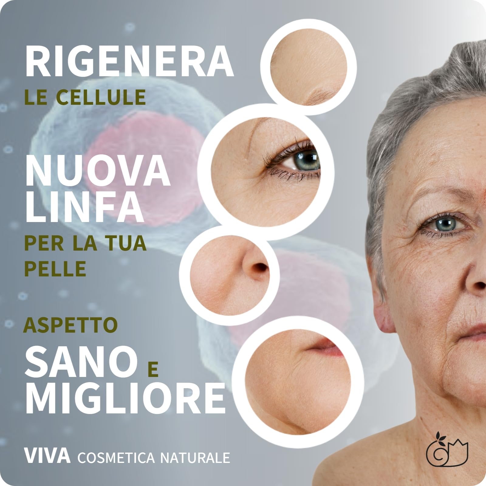 VIVA Set Regalo Skincare Bava di Lumaca Enzimatica, Trattamento Viso Elisir e Purispray, Rigenerante Antiage, Made in Italy, Confezione Regalo con Fiocco