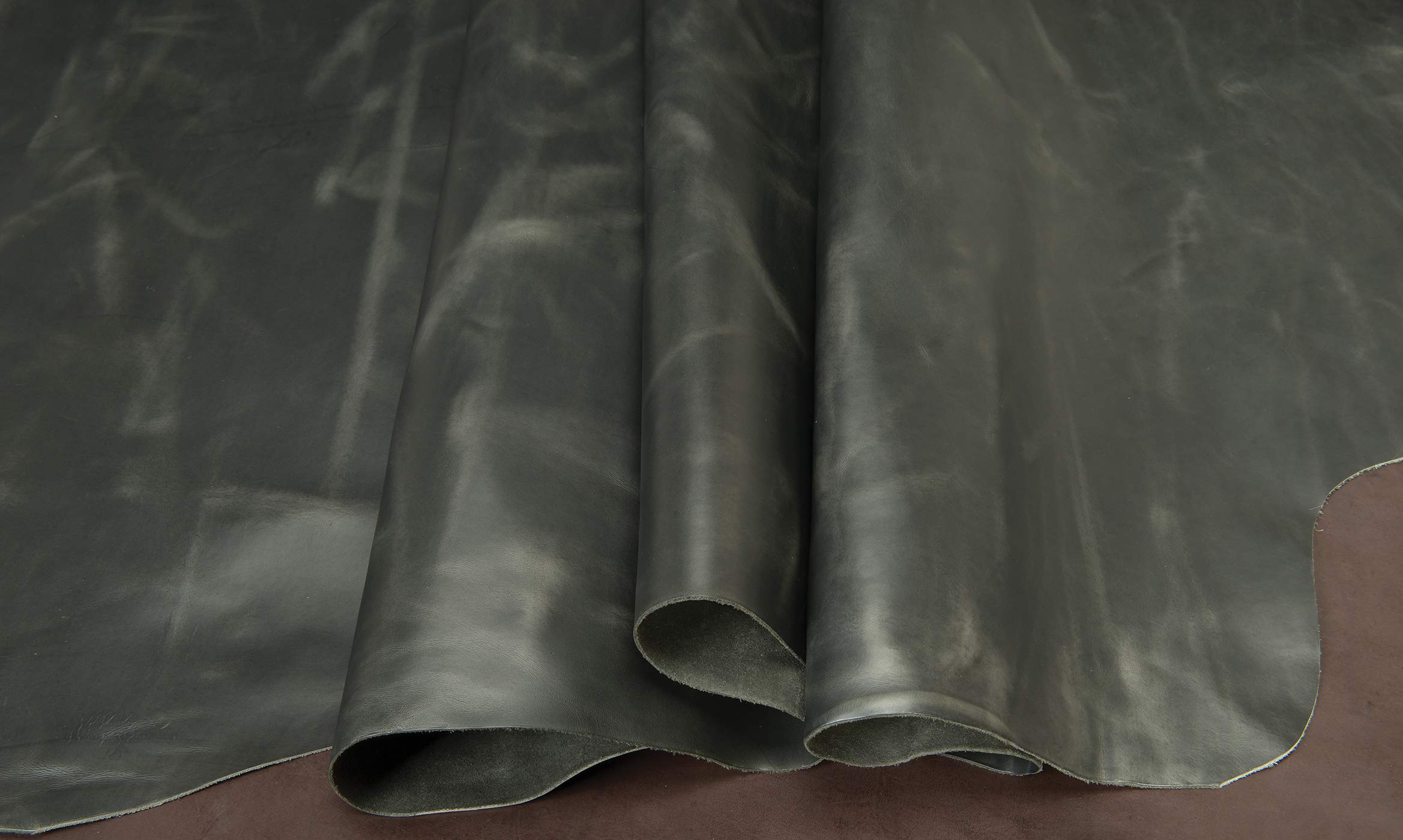 Premium Chrome Pull-Up Leather Side