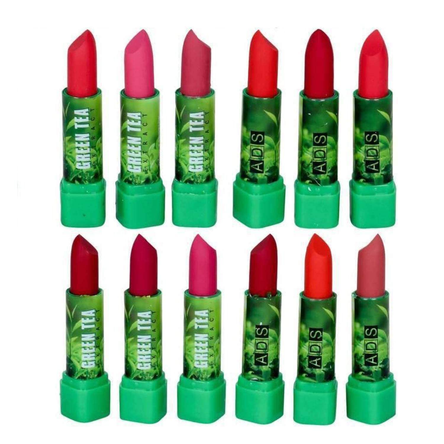 PRIMEART Aloe Non-smudging, Organic & waterproof Lipstick Set Of 12, Matte Finish – Multicolor PRIMEART Aloe Non-smudging, Organic & waterproof Lipstick Set Of 12, Matte Finish – Multicolor