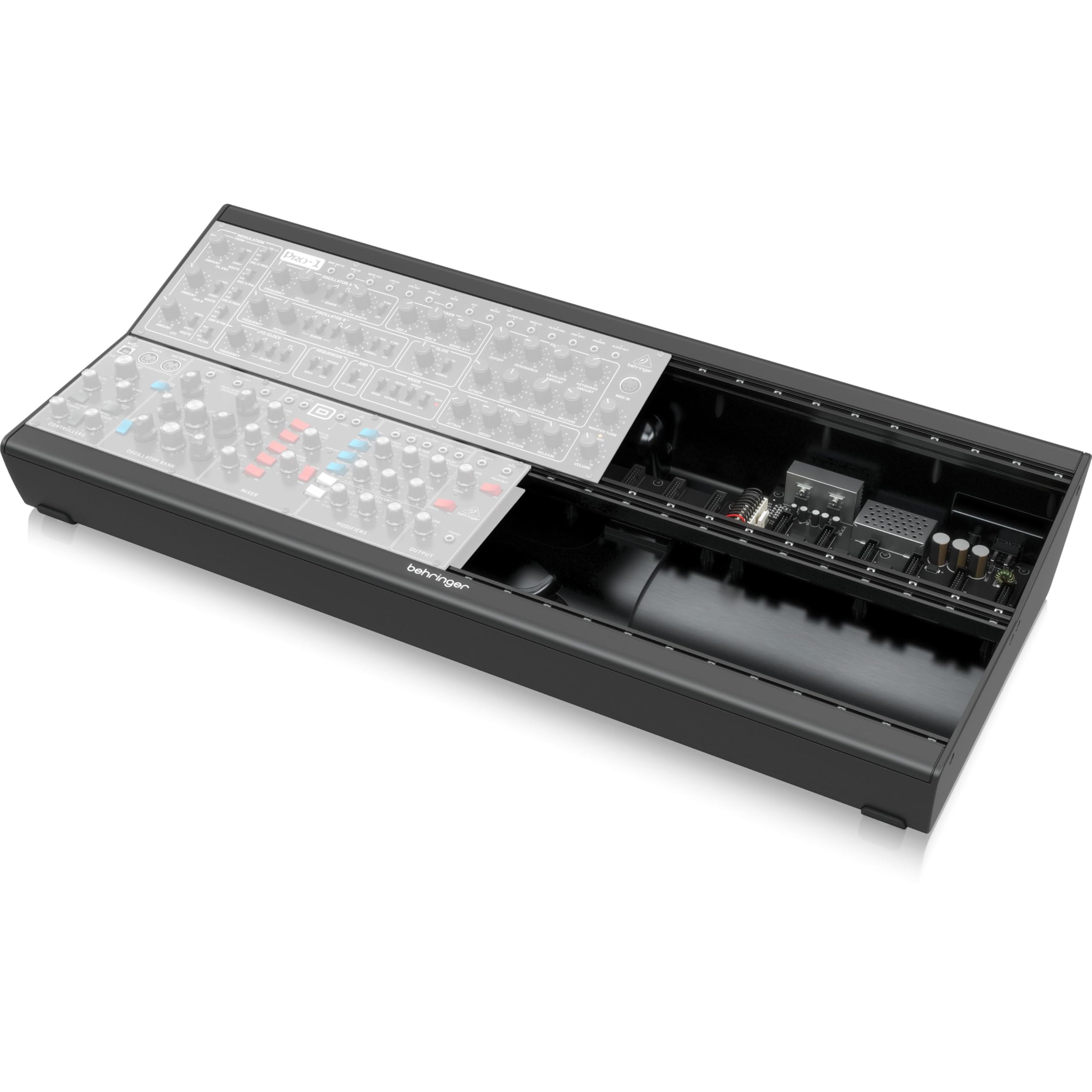Behringer EURORACK GO Mobile 2 x 140 HP Eurorack-Gehäuse mit massivem Netzteil, 32 codierten Stromanschlüssen