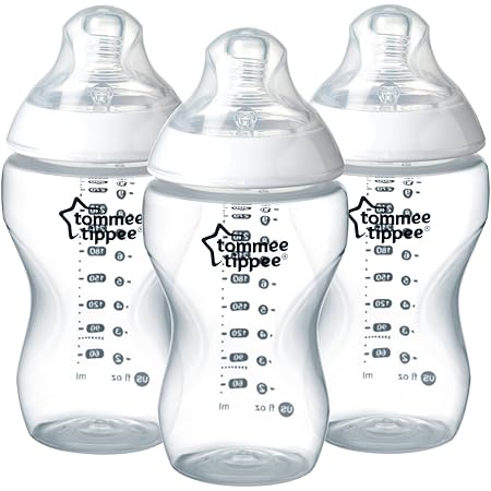 Tommee Tippee Closer to Nature Added Cereal Baby Bottle, Y-Cut Nipple, Easy Latch Nipple, 11 Ounce, 3 Count